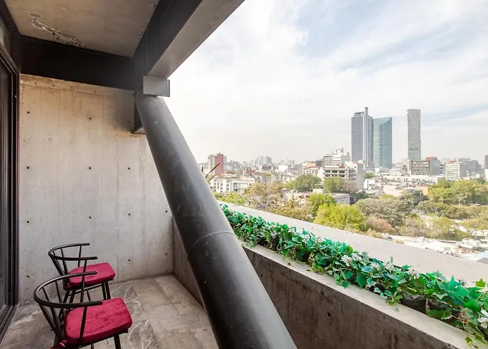 Ph In Condesa With A Private Terrace Mexico City